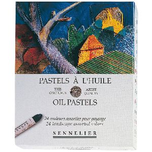 Sennelier Oil Pastel Set of 24 Landscape