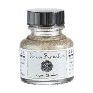 Sennelier Encre Ink 30mL Bottle Silver