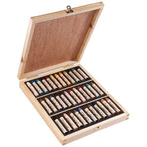 Sennelier Oil Pastels Wooden Box Set of 36 Assorted