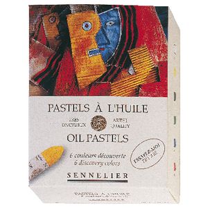 Sennelier Oil Pastel 6 Discovery Cardboard Set