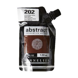 Sennelier Abstract Acrylic Satin Burnt Umber 120 mL