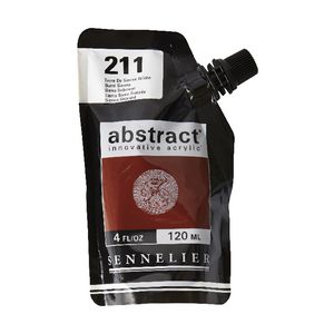 Sennelier Abstract Acrylic Satin Burnt Sienna 120 mL