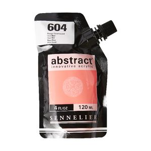 Sennelier Abstract Acrylic Fluorescent Red 120 mL