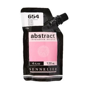 Sennelier Abstract Acrylic Fluorescent Pink 120 mL