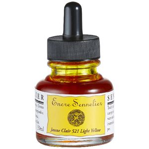 Sennelier Encre Drawing Ink 30mL Yellow Light