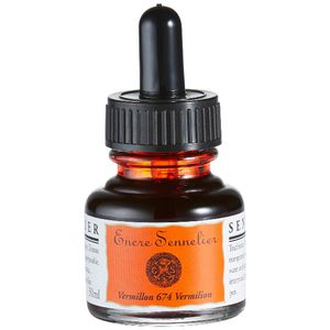 Sennelier Encre Drawing Ink 30mL Vermillion