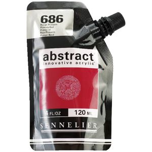 Sennelier Abstract Acrylic High Gloss 120mL Primary Red