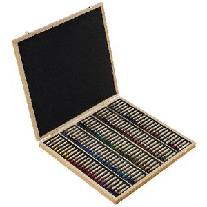 Sennelier Oil Pastels in Wooden Box Assorted 120 Pack