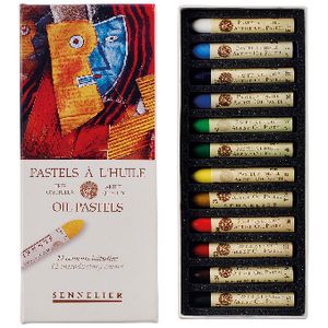 Sennelier Oil Pastel Set of 12 Assorted