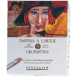 Sennelier Oil Pastel Set of 24 Portrait