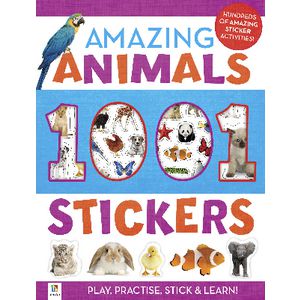 Hinkler Amazing Animal Sticker and Activity Book
