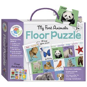 Hinkler My First Animals Building Blocks Floor Puzzle