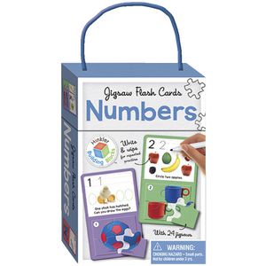 Hinkler Numbers Building Blocks Jigsaw Flashcards