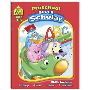 Super Scholar Deluxe Workbook Preschool