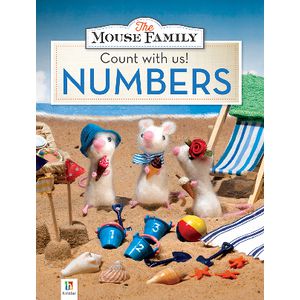 Mouse Family Count with Us Numbers Book