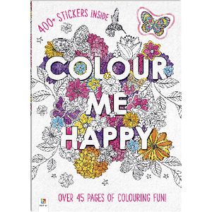 Hinkler Colour Me Happy Book