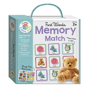 Building Blocks Memory Match First Words