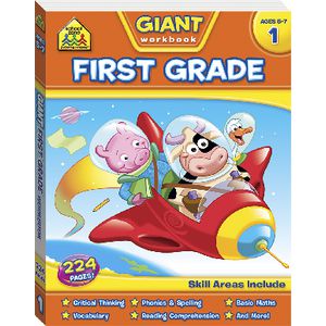 School Zone Giant Workbooks Year 1