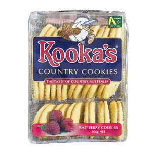 Kookas Country Cookies Raspberry 500g