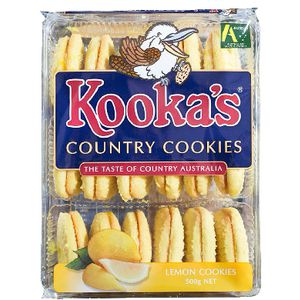 Kookas Country Cookies Lemon 500g