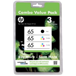 HP 65 Ink Cartridge Combo Pack