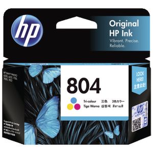 HP 804 Tri Colour Ink Cartridge