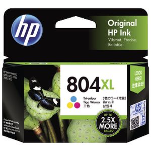 HP 804XL Tri Colour Ink Cartridge