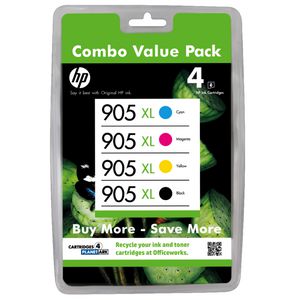 HP 905XL Ink Cartridge Value Pack