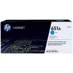 HP 651A LaserJet Toner Cartridge Cyan