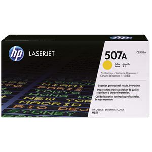 HP 507A Toner Cartridge Yellow CE402A