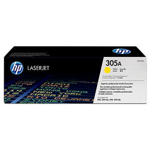 HP 305A LaserJet Toner Cartridge Yellow CE412A