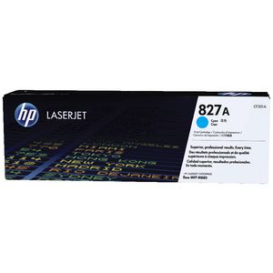 HP 827A LaserJet Toner Cartridge Cyan
