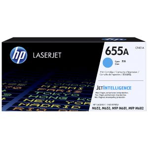 HP 655A Original LaserJet Toner Cartridge Cyan