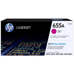 HP 655A Original LaserJet Toner Cartridge Magenta