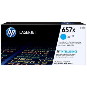 HP 657X Original LaserJet Toner Cartridge Cyan