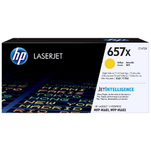 HP 657X Original LaserJet Toner Cartridge Yellow