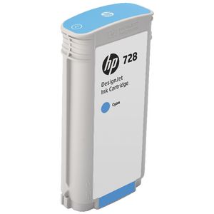 HP 728 DesignJet Ink Cartridge Cyan