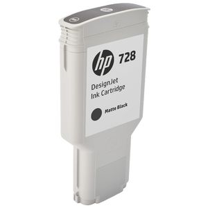 HP 728 DesignJet Ink Cartridge 300mL Matte Black