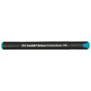 Ironlak Tri-Grip Brush Marker Ice Blue