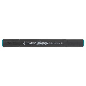 Ironlak Tri-Grip Twin Marker Ice Blue