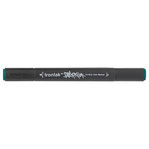 Ironlak Tri-Grip Twin Marker Forest Green