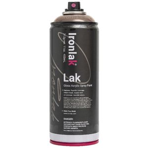 Ironlak Spray Paint 400mL Earth