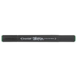 Ironlak Tri-Grip Twin Marker Olive Green