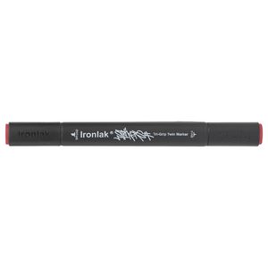 Ironlak Tri-Grip Twin Marker Coral Pink
