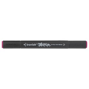 Ironlak Tri-Grip Twin Marker Cherry Pink