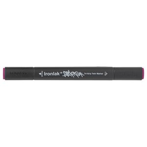 Ironlak Tri-Grip Twin Marker Azalea Purple