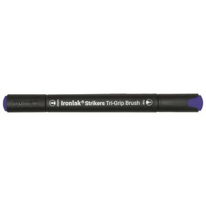 Ironlak Strikers Tri-Grip Brush Marker Aubergine