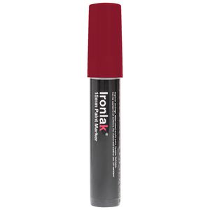 Ironlak Paint Marker 15mm Red Shimmer