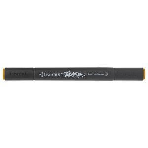 Ironlak Strikers Tri-Grip Twin Marker Marigold