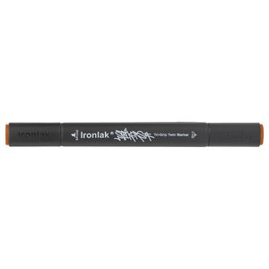 Ironlak Tri-Grip Twin Marker Terracotta